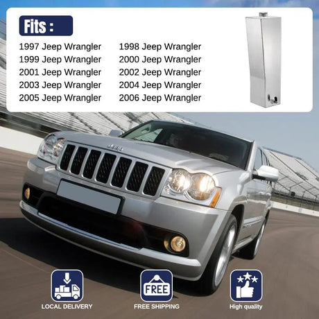 1997-2006 Jeep Wrangler Aluminum Coolant Reservoir