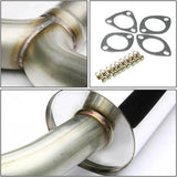 1998-2002 Honda Accord EX/LX 3.0L V6 Catback Exhaust System w/4.5 Inches Muffler Tip SOHC J30A1