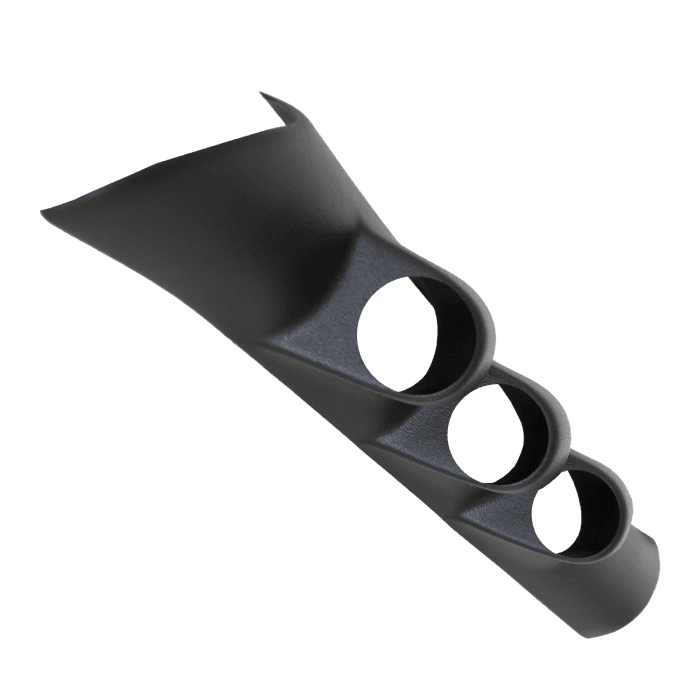 1998-2002 Cummins 5.9L A-Pillar Triple Gauge Mount (17203)