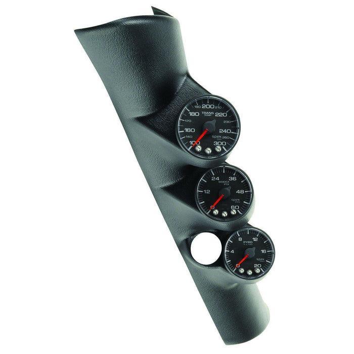 1998-2002 Cummins 5.9L w/ Prem. Audio Spek-Pro Triple Gauge Kit (P73001)