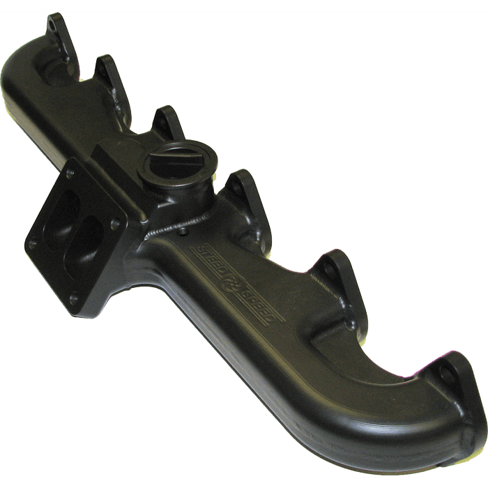 1998.5-2018 Cummins 5.9L/6.7L Steed Speed Exhaust Manifold T4 24V Twin Turbo Inverted Gate (T424VTTINV)