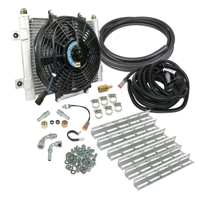 1999-2002 Powerstroke 7.3L Xtruded Trans Oil Cooler 3/8 inch Cooler Lines (1030606-3/8)