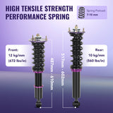 1998-2007 Lexus IS300/IS200 Toyota Altezza/Mark II Coilovers Height Adjustable 4PCS Flashark