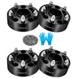 1999-2010 Grand Cherokee WJ WK, 2007-2018 Wrangler JK JKU, 2006-2010 Commander XK Black 5X5 Wheel Spacers 4PCS Flashark