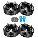 1999-2010 Grand Cherokee WJ WK, 2007-2018 Wrangler JK JKU, 2006-2010 Commander XK Black 5X5 Wheel Spacers 4PCS Flashark
