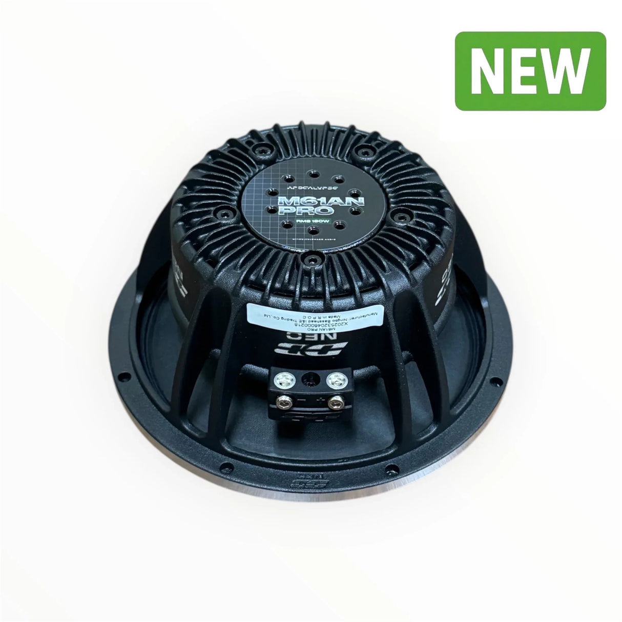 Deaf Bonce Apocalypse AP-M61AN PRO 6.5" 180W RMS Neodymium Midrange Speakers (Pair) Deaf Bonce