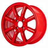 Wheels 15 x 7.0 4x100, Red Gloss Rim
