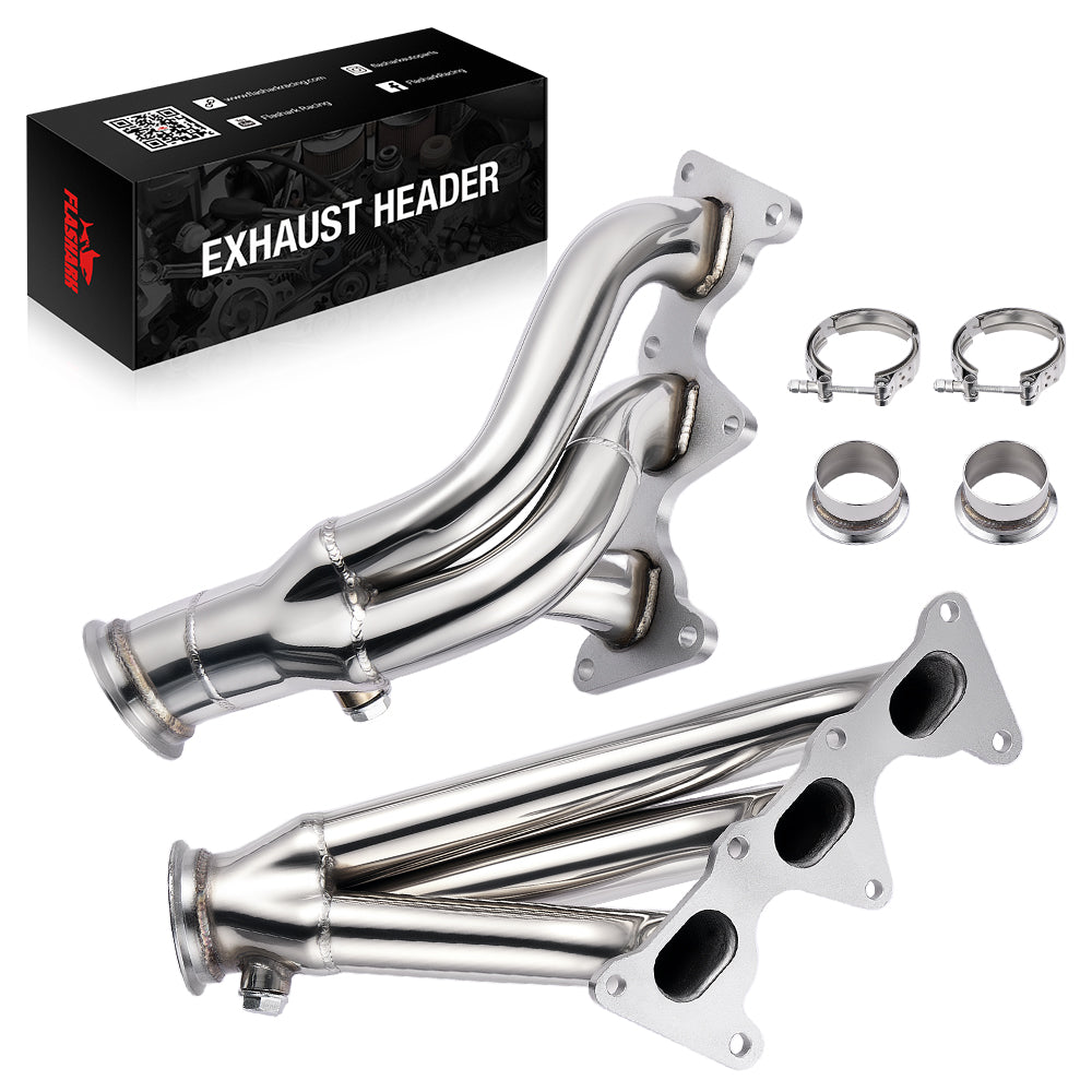 Shorty Headers For 2010-2011 Chevy Camaro 3.6L V6 Flashark