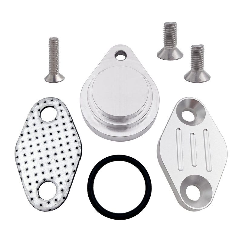 TruckTok 4.8L 5.3L 6.0L LSX Silverado EGR Delete Plug Intake Exhaust Block Off Plate