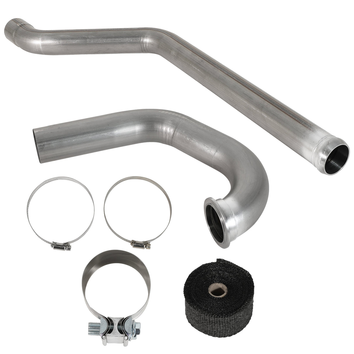 TruckTok 2020-2022 3.0L GM Chevy Duramax LM2 1500 3" Turbo Back DPF Delete Pipe TruckTok