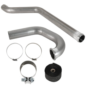 TruckTok 2020-2022 3.0L GM Chevy Duramax LM2 1500 3" Turbo Back DPF Delete Pipe TruckTok