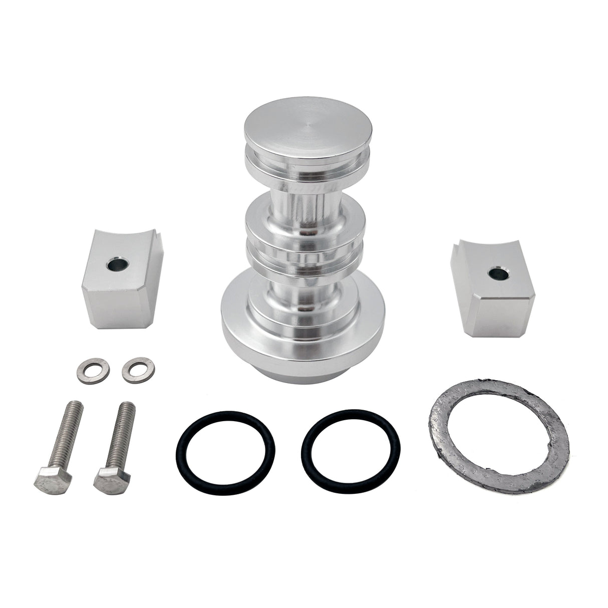 TruckTok 2003-2010 6.0L Ford F250 F350 Powerstroke Diesel EGR Eliminator Spool With Bolts & Orings TruckTok