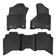 Trucktok 2019-2025 Dodge Ram 2500 3500 Crew Cab All-Weather Floor Mats TruckTok