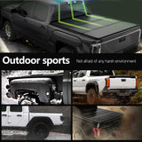 Trucktok 2014-2018 Chevy Silverado Sierra 5.8FT 3-Fold Hard Bed Tonneau Cover TruckTok
