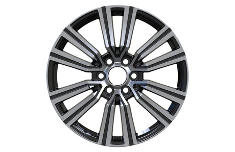 Toyota Sequoia Tacoma TRD Style wheels 22x8.5 6x139.7 Black Machine Face 1 pcs