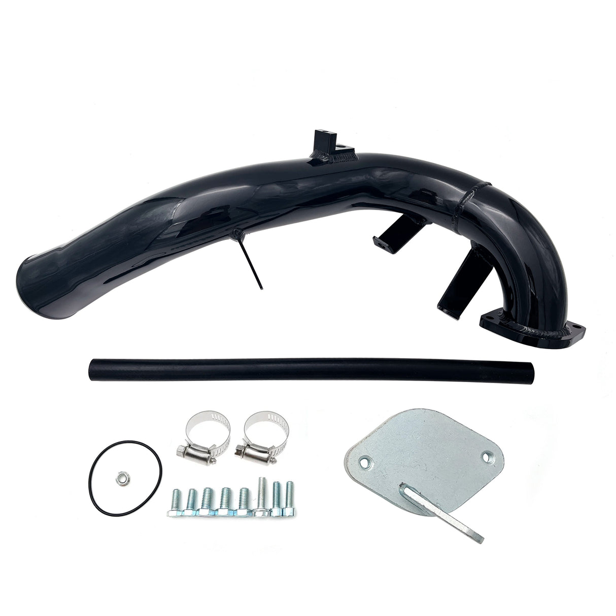 TruckTok 2006-2007.5 6.6L Chevy Duramax Passenger Up-Pipe & EGR Delete Kit w/Intake TruckTok
