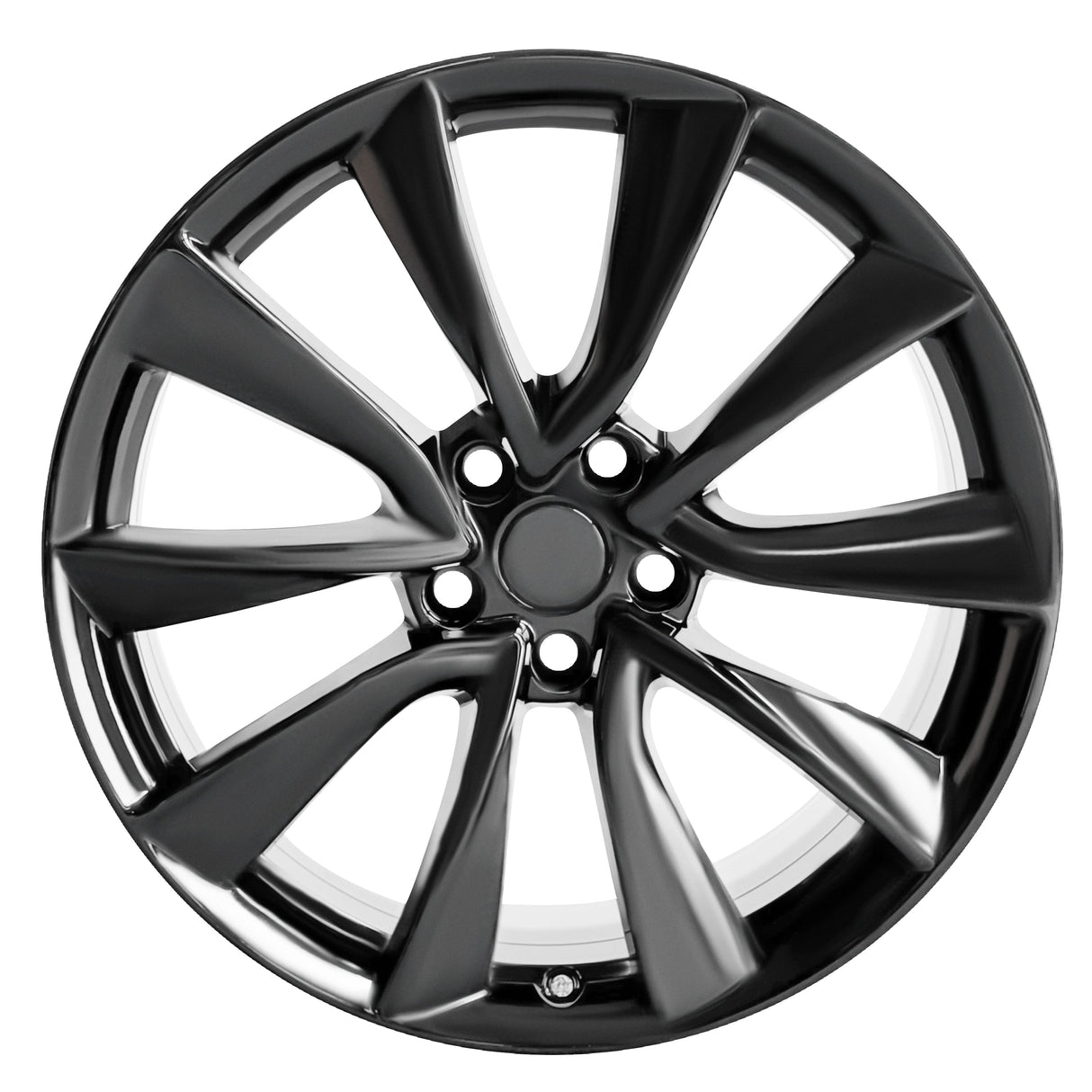 19x8.5" 5x114.3mm Hyper Black 1 pc Wheels For Tesla Wheels Models Y X S 3