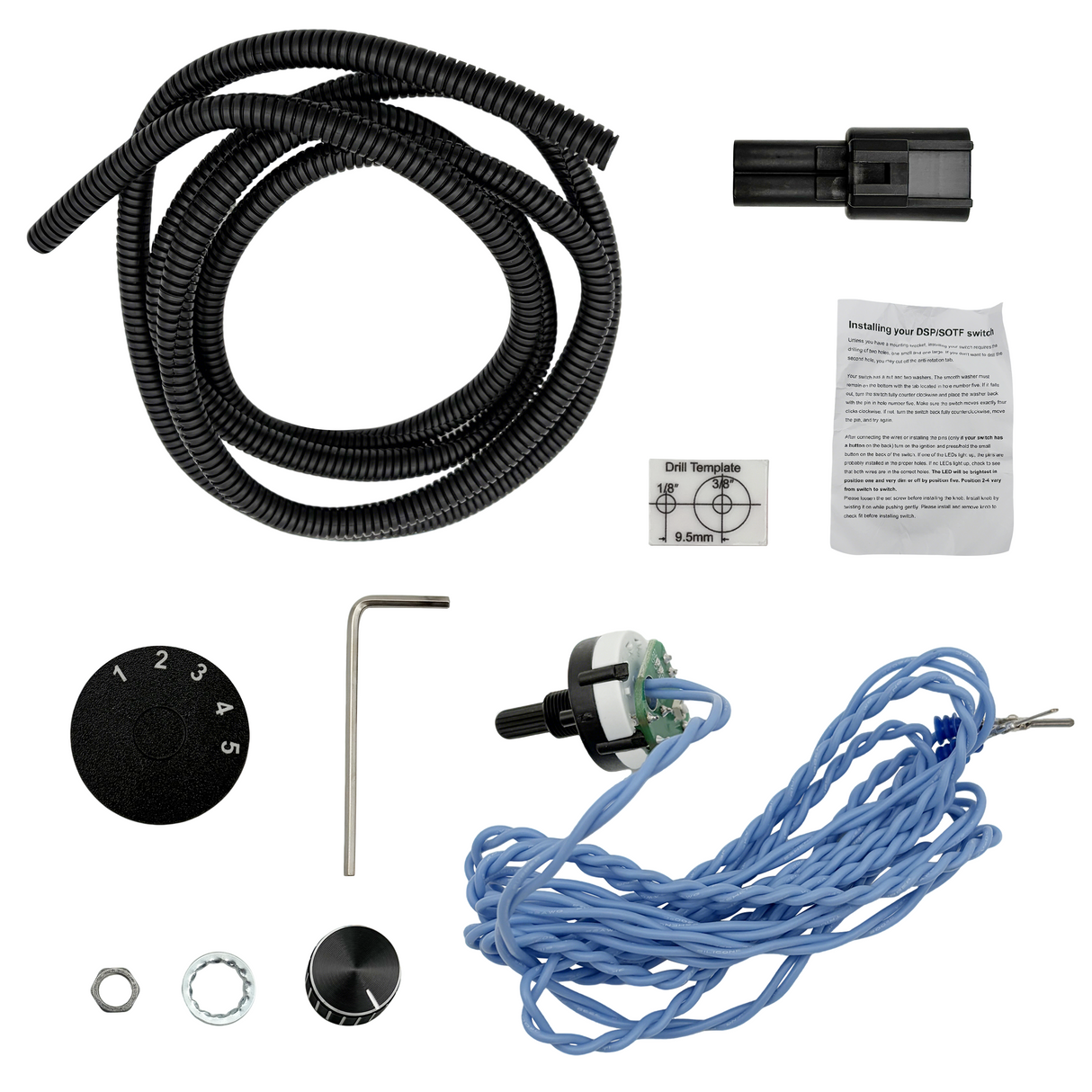 Trucktok 2011-2022 6.7L Ford Powerstroke Charged Air Cooler 5 Position SOTF Switch TruckTok