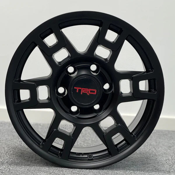 Toyota TRD Style Wheel 17x7.5" Auto Rim 1pc Matte Black