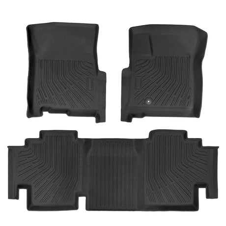 Trucktok 1999-2007 Ford F250 F350 F450 SuperCab All-Weather TPE Floor Mats TruckTok