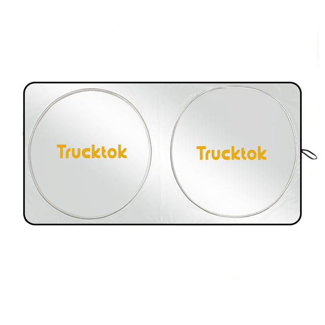 Trucktok Specially Customized  Universal Windshield Sunshade Summer Interior Cooler Auto Sun Protector TruckTok