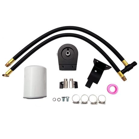 TruckTok 2003-2007 6.0L Ford F250 F350 Super Duty Excursion V8 Powerstroke Diesel Coolant Filtration Filter System Kit Fits TruckTok