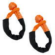 Trucktok 2Pcs 1/2" x 22" Soft Shackle 33,000 lbs with Protective Sleeves TruckTok