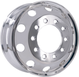 22.5x8.25 Stud Pilot Truck Wheels Forged Aluminum Rims Both-Side Mirror Polished