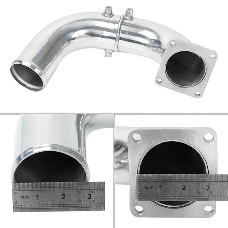 TruckTok 1994-1998 5.9L 12V Dodge Cummins Diesel 3" Air Intake Elbow Charge Pipe Generic TruckTok