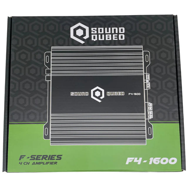 SOUNDQUBED F4-1600 Full Bridge 1600 WATTS 4 Channel Amplifier