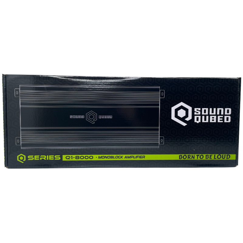SOUNDQUBED Q1-8000 Q Series 8000 Watt Mono Block Amplifier