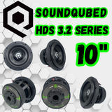 SOUNDQUBED 10" HDS 3.2 Series Subwoofer