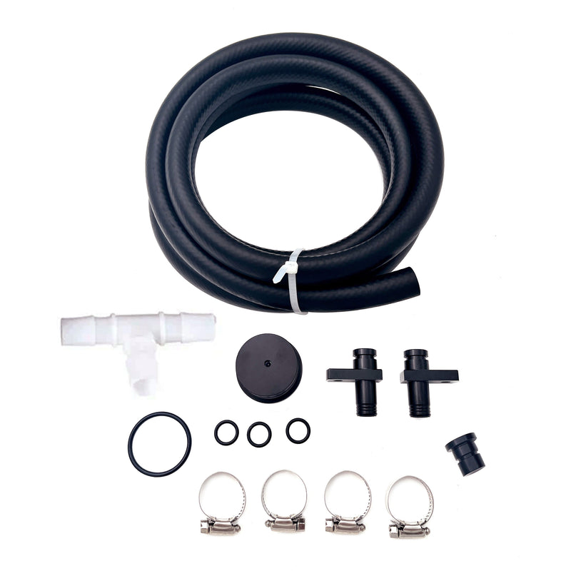 TruckTok 2004-2005 6.6L Duramax LLY CCV PCV Reroute & EGR Delete Kit