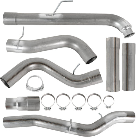 2004-2005 6.6L Duramax LLY 5" DP-Back DPF Race Pipe & EGR cooler Delete Kit TruckTok