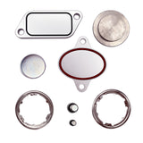 TruckTok 2007-2010 Cummins ISX CM871 EGR Plug Kit Stage 2 Plates and Plugs Aluminum TruckTok