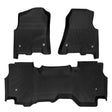 Trucktok 2019-2024 Dodge Ram 1500 Quad Cab All-Weather TPE Floor Mats TruckTok