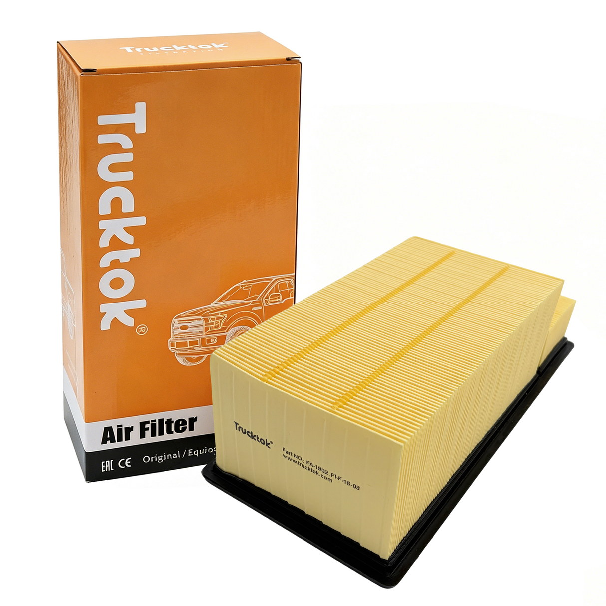 Trucktok 2011-2016 6.7L Ford Powerstroke Diesel Air Filter Replaces FA1902 TruckTok