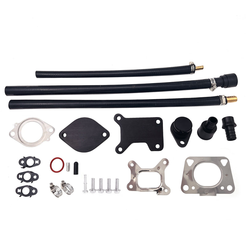 Trucktok 2020-2023 6.6L Duramax L5P 4" DPF Delete pipe & 3.5" Downpipe w/EGR Delete kit