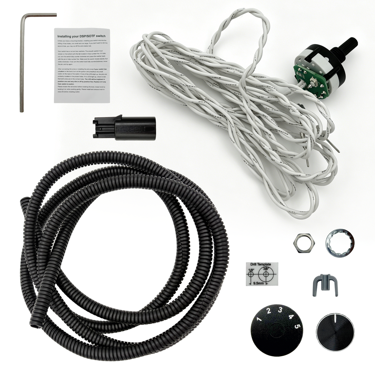 Trucktok 2008-2010 6.4L Ford Powerstroke Fuel Temp SOTF Switch TruckTok