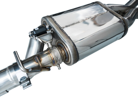 AWE Tuning 22-24 Ford Bronco Raptor 4WD Dual BashGuards Cat-Back SwitchPath Exhaust (sans embouts)