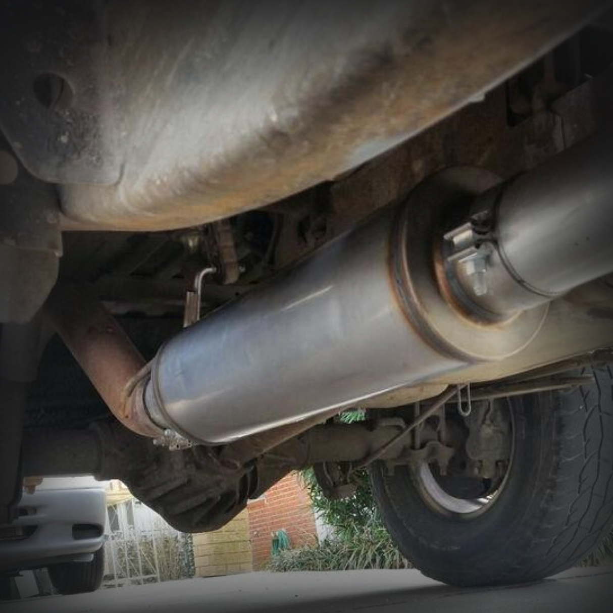 TruckTok 4" Muffler 30" Overall Length for Diesel Exhaust Generic TruckTok