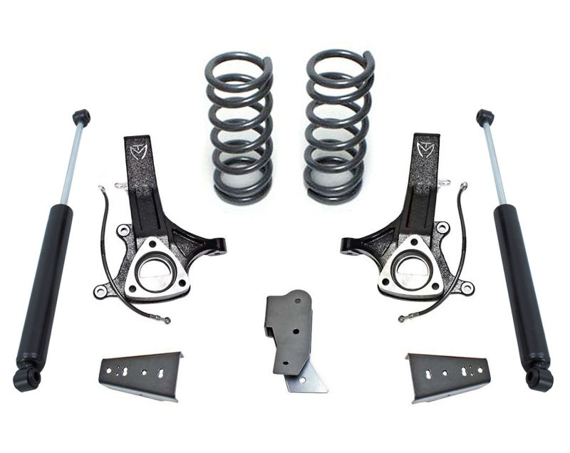 Kit de levage de broche MaxPro MaxTrac 09-18 RAM 1500 2WD 4,5 po/3 po avec amortisseurs MaxTrac