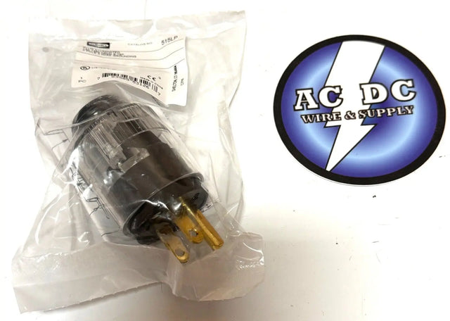 515LP HUBBELL 15A 125V, 5-15P, ILLUMINATED PLUG Hubbell