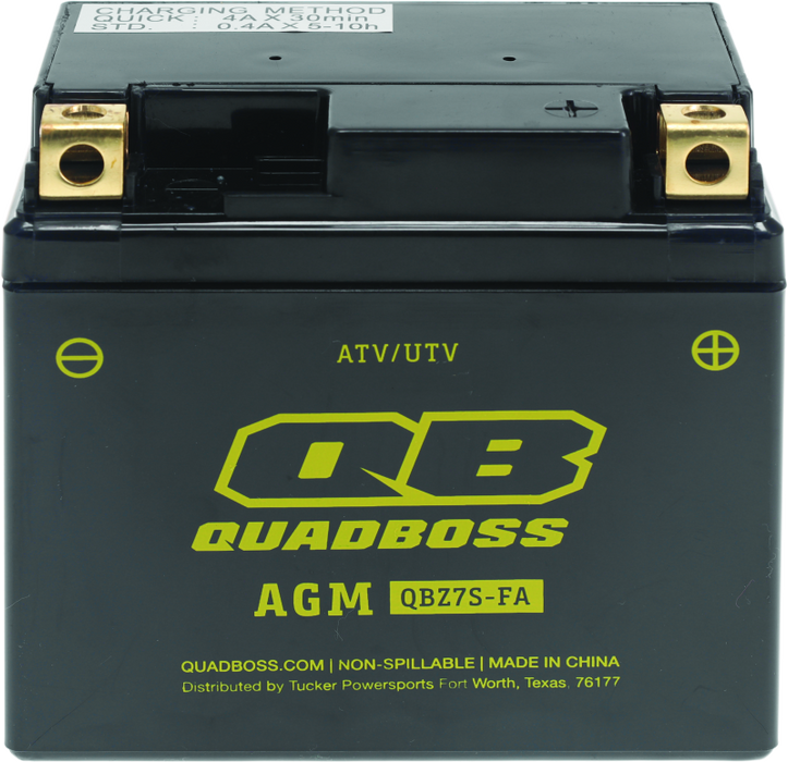 Batterie AGM sans entretien pour QuadBoss 06-08 Arctic Cat 50 DVX (02)