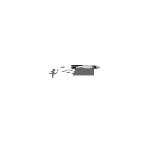 Kit de plateau moteur à LED KC HiLiTES pour Jeep Wrangler JL 3,6 L 2018+ / Jeep Gladiator JT 3,6 L Cyclone 2020+