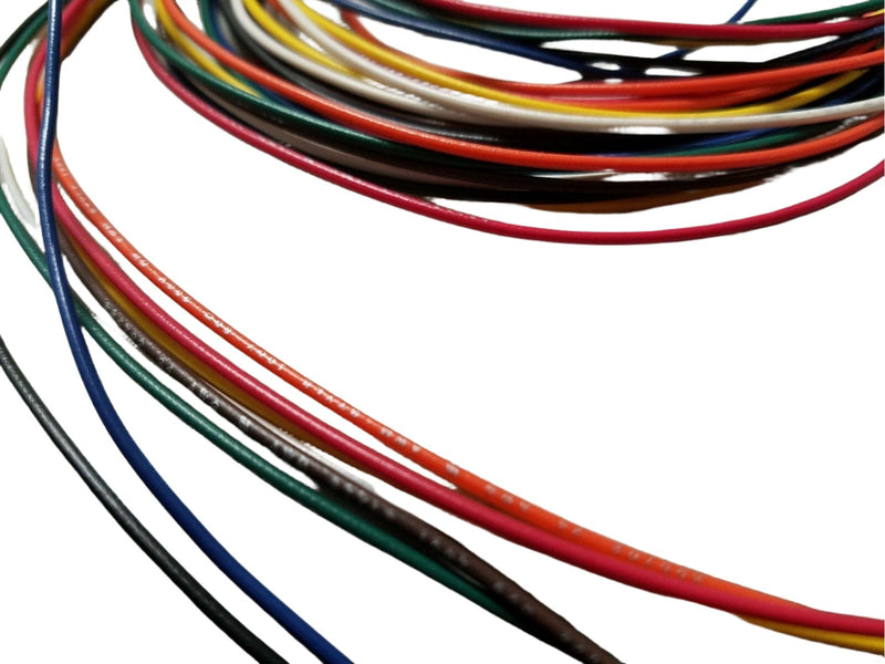 20 AWG Gauge Stranded Hook Up Wire Kit 5 ft Ea 8 Color UL1007 300 Volt