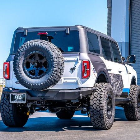 Borla 2.7L Touring Axle-Back Exhaust System with Black Coated Tips | 2021+ Ford Bronco