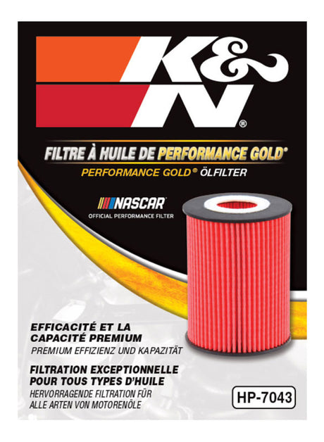 Filtre à huile K&amp;N FILTRE À HUILE; AUTOMOBILE