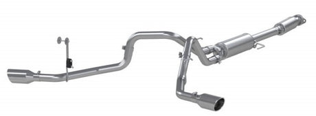 Échappement MBRP 2021+ Ford F-150 5,0 L/3,5 L/2,7 L Ecoboost 3 po Cat Back 2,5 po Double sortie divisée T409