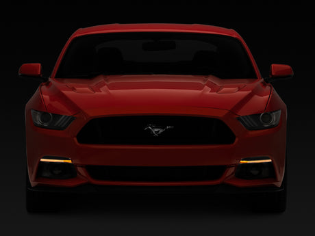 Clignotants séquentiels à LED Raxiom 15-17 Ford Mustang Axial Series (fumés)